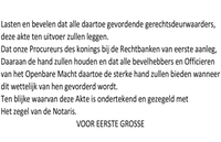 Voorbeeld afdruk