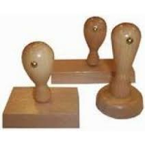 Houten Handstempels