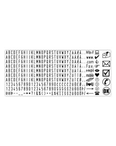 Combi-Logo Set TS 35 (voor DIY Printer Line/DIY Draagbare stempels/Classic 2360 Set)