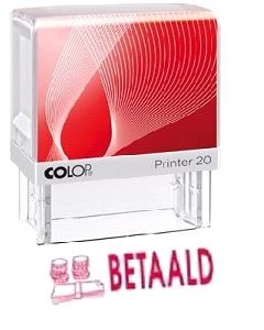 Formulestempel Colop Printer 20 Ludiek - Betaald