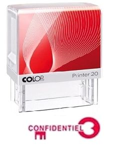 Formulestempel Colop Printer 20 Ludiek - Confidentiel