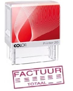 Formulestempel Colop Printer 20 Ludiek - Factuur