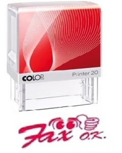 Formulestempel Colop Printer 20 Ludiek - Fax Ok