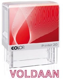 Formulestempel Colop Printer 20 Outline - VOLDAAN